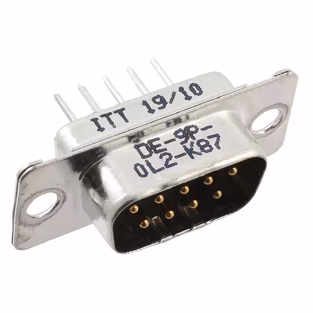 DE-9P-OL2-K87 ITT Cannon, LLC  D-Sub Connector Assemblies